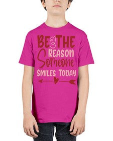 Be The Reason Someone Smiles Today Style 141# - motivation - Youth Tee Unisex
