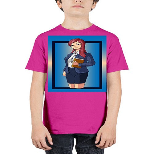 Beautiful teacher girl in teachers day 139# - anime - Youth Tee Unisex