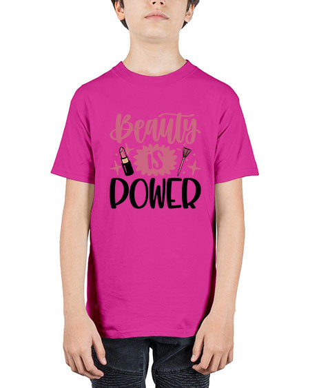 Beauty Is Power Style 135# - beauty - fashion - Youth Tee Unisex