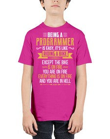 Being a Programmer 3# - computer - Youth Tee Unisex