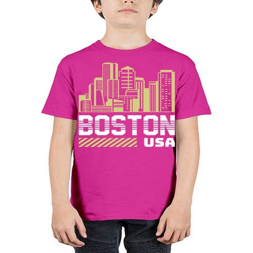 Boston 480# - cities - Youth Tee Unisex