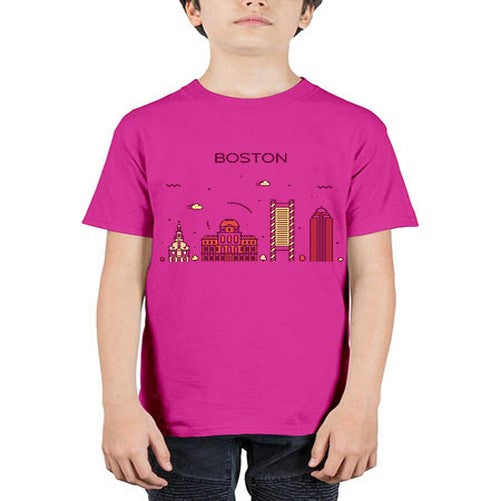 Boston 481# - cities - Youth Tee Unisex