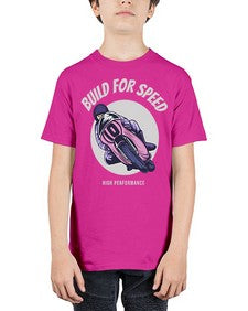 Build for speed 12# - motorcycle - Youth Tee Unisex