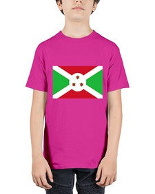 Burundi 523# - world flags - Youth Tee Unisex