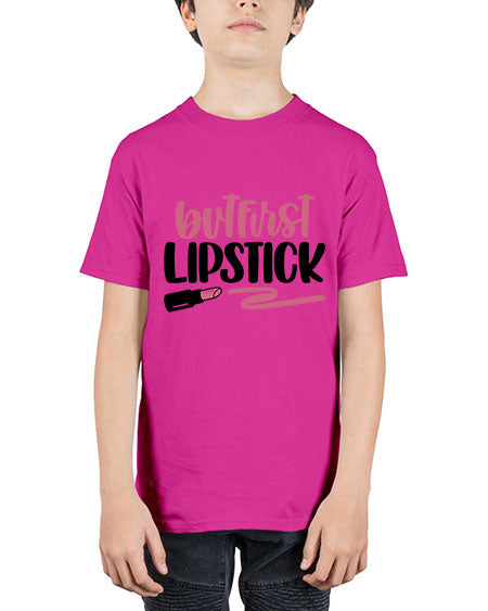 But First Lipstick Style 118# - beauty - fashion - Youth Tee Unisex