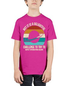 But it is a delightful challenge to try 37# - ufo - Youth Tee Unisex