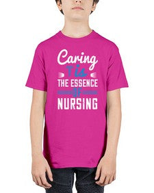 Caring is the essence of nursing Style 650# - nurse - Youth Tee Unisex
