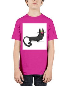Cat 73# - cartoon animals - Youth Tee Unisex