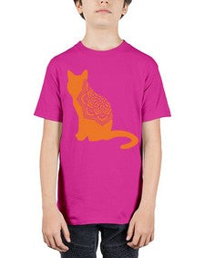 CatMandala 324# - mandala - Youth Tee Unisex