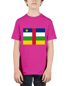 Central African Republic 551# - world flags - Youth Tee Unisex