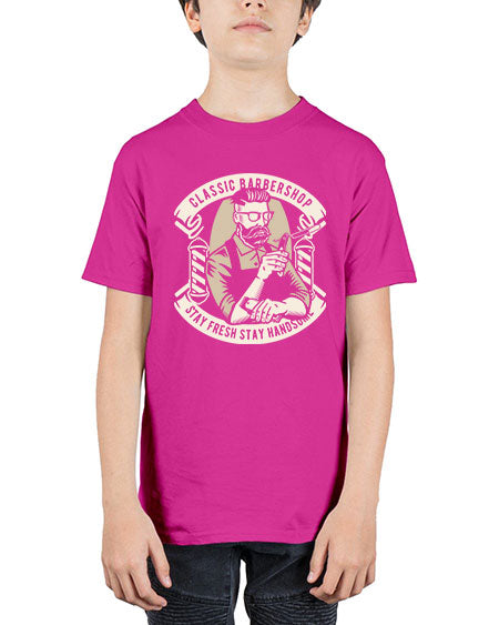 Classic Barber Shop658# - barber - Youth Tee Unisex