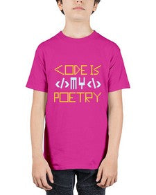 Code is my poetry 21# - computer - Youth Tee Unisex