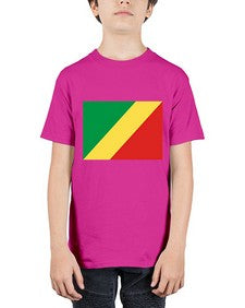 Congo Republic of the 614# - world flags - Youth Tee Unisex
