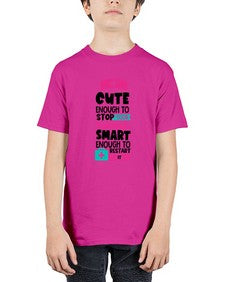Cute Enough To Stop Your Heart Smart Enough To Restart It Style Style 688# - nurse - Youth Tee Unisex
