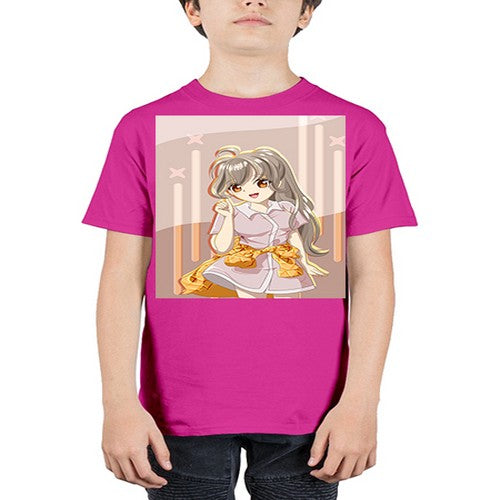 Cute and happy girl with picnic outfit 10# - anime - Youth Tee Unisex