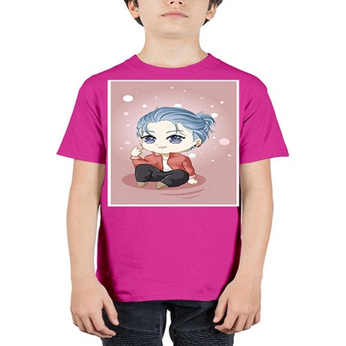 Cute little boy silver hair 78# - anime - Youth Tee Unisex