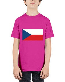 Czechia 637# - world flags - Youth Tee Unisex