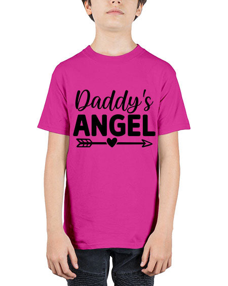 Daddys Angel 297# - kids - Youth Tee Unisex