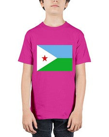 Djibouti 670# - world flags - Youth Tee Unisex