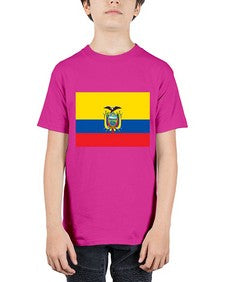 Ecuador 699# - world flags - Youth Tee Unisex