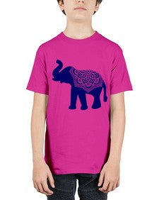 ElephantMandala 414# - mandala - Youth Tee Unisex