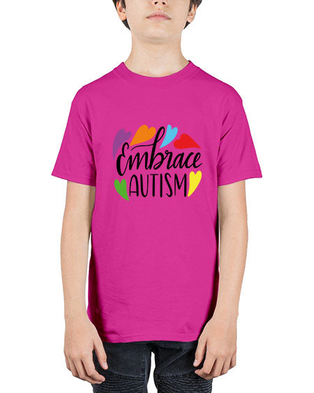 Embrace autism 485# - autism - Youth Tee Unisex