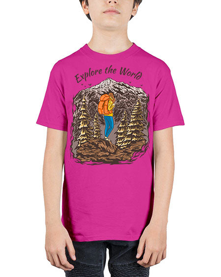 Explore the World 24# - nature - Youth Tee Unisex