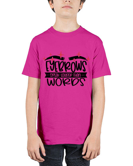 Eyebrows Speak Louder Than Words Style 104# - beauty - fashion - Youth Tee Unisex