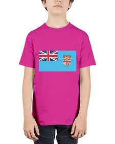 Fiji 721# - world flags - Youth Tee Unisex