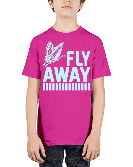 Fly away butterfly - butterfly - Youth Tee Unisex