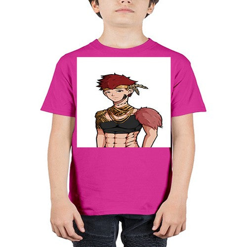 Forest tribal boy 67# - anime - Youth Tee Unisex