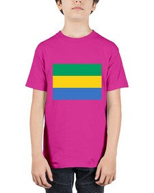 Gabon 754# - world flags - Youth Tee Unisex