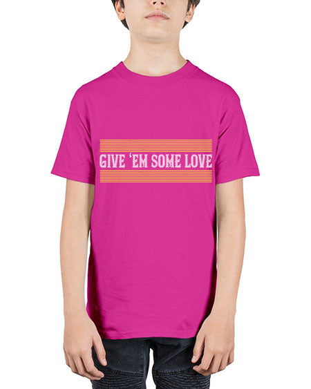 Give ‘em some love 2258# - badminton - Youth Tee Unisex