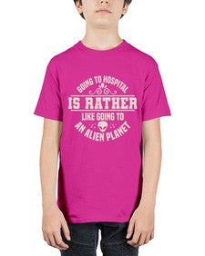 Going to hospital is like going to an alien planet 2# - ufo - Youth Tee Unisex