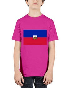 Haiti 802# - world flags - Youth Tee Unisex