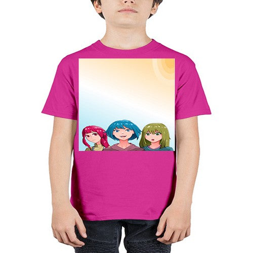 Happy three friend 20# - anime - Youth Tee Unisex
