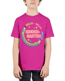 Hello Kindergarten Pencil 301# - kindergarten - Youth Tee Unisex