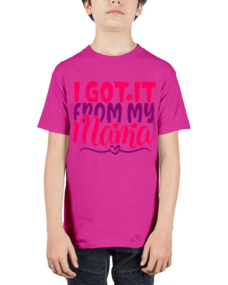 I Got It From My Mama Style 97# - baby - Youth Tee Unisex