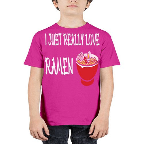 I Just Love Ramen Japanese Anime 238# - anime - Youth Tee Unisex