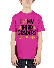 I Love My Third 368# - third grade - Youth Tee Unisex