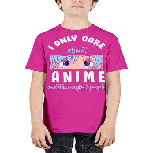 I Only Like People Anime Japanese 241# - anime - Youth Tee Unisex