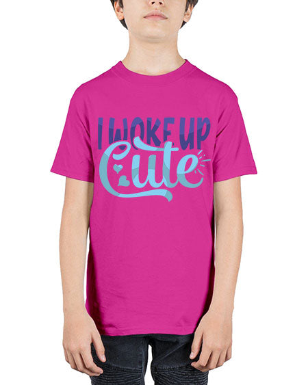 I Woke Up Cute Style 112# - baby - Youth Tee Unisex