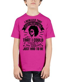 I realized that beauty was not a thing that I could acquire or consume Style 26# - black afro - Youth Tee Unisex