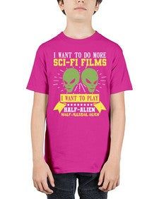 I want to do more SciFi films 20# - ufo - Youth Tee Unisex