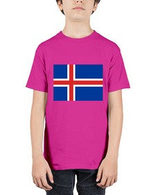 Iceland 921# - world flags - Youth Tee Unisex
