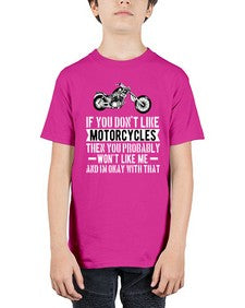 If you dont like motorcycle 34# - motorcycle - Youth Tee Unisex