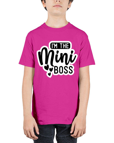 Im The Mini Boss 350# - baby - Youth Tee Unisex