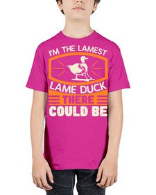 Im the lamest lame duck there could be Style 37# - ducks - Youth Tee Unisex