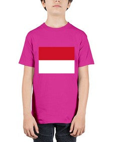 Indonesia 950# - world flags - Youth Tee Unisex