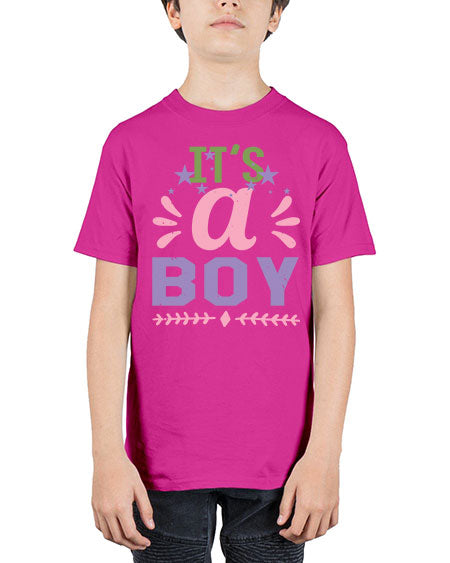 Its a boy Style 131# - baby shower - Youth Tee Unisex